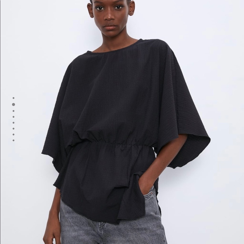 Black t-shirt from Zara